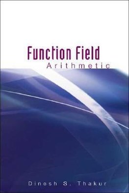 FUNCTION FIELD ARITHMETIC