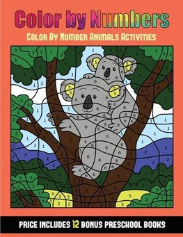 Color By Number Animals Activities (Color By Number - Animals)