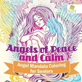 Angels of Peace and Calm | Angel Mandala Coloring for Seniors