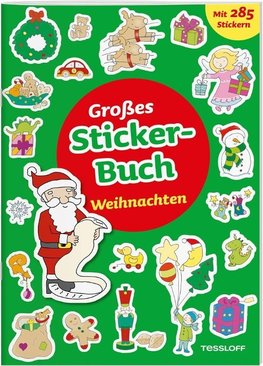 Großes Sticker-Buch. Weihnachten