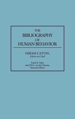 The Bibliography of Human Behavior