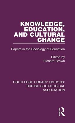 Knowledge, Education, and Cultural Change