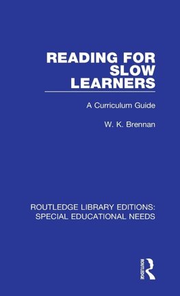 Reading for Slow Learners