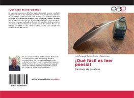 ¡Qué fácil es leer poesía!