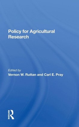 Policy For Agricultural Research