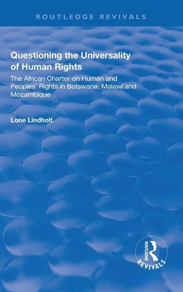 Questioning the Universality of Human Rights