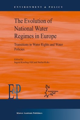 EVOLUTION OF NATL WATER REGIME