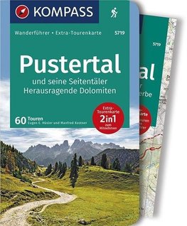 KOMPASS Wanderführer Pustertal und seine Seitentäler, Herausragende Dolomiten