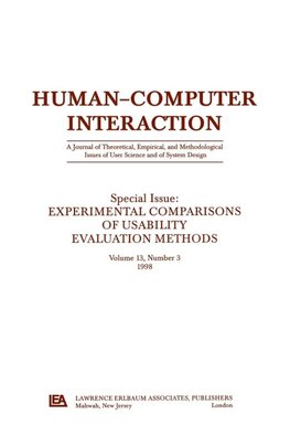 Experimental Comparisons of Usability Evaluation Methods