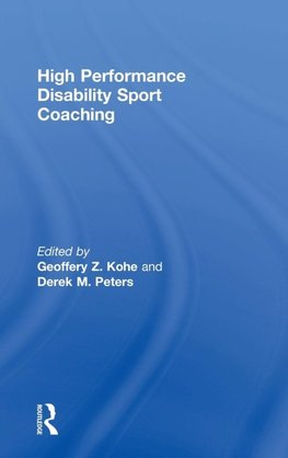 High Performance Disability Sport Coaching