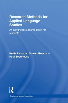 Research Methods for Applied Language Studies