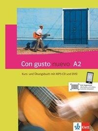 Con gusto nuevo A2. Kurs- und Übungsbuch + MP3-CD + DVD