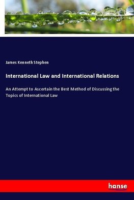 International Law and International Relations
