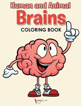 Human and Animal Brains Coloring Book