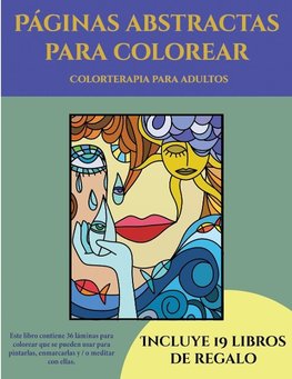 Colorterapia para adultos (Páginas abstractas para colorear)