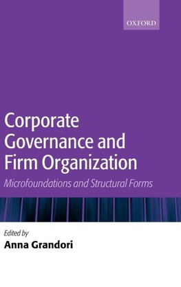 Corporate Governanace and Firm Organization