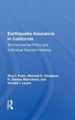 Earthquake Insurance In California