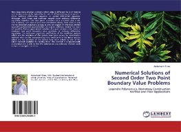 Numerical Solutions of Second Order Two Point Boundary Value Problems