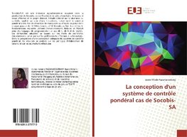 La conception d'un système de contrôle pondéral cas de Socobis-SA