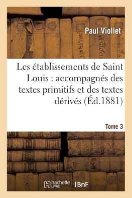 Les établissements de Saint Louis