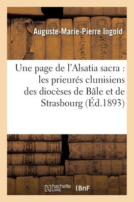 Une page de l'Alsatia sacra