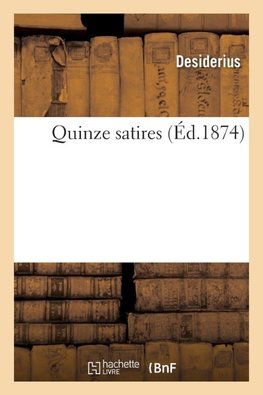 Quinze satires