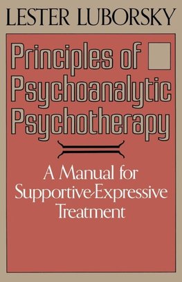 Principles of Psychoanalytic Psychotherapy