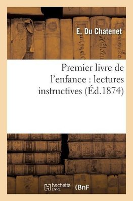 Premier livre de l'enfance