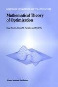 Mathematical Theory of Optimization