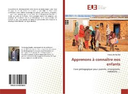 Apprenons à connaître nos enfants