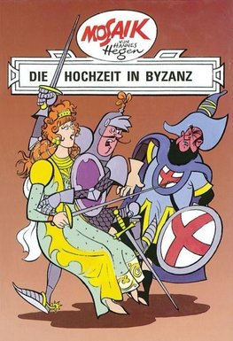 Mosaik von Hannes Hegen: Die Hochzeit in Byzanz
