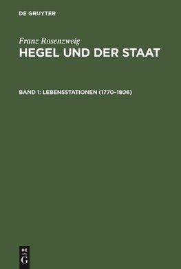 Lebensstationen (1770-1806)