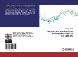 Corporate Characteristics and Pharmaceuticals Profitability