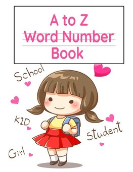 A to Z Word Number Book