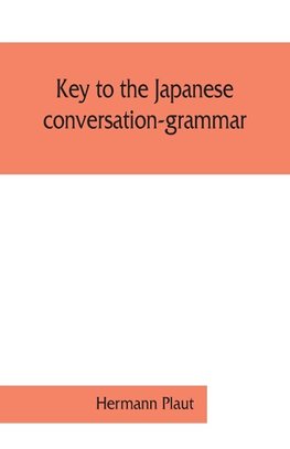 Key to the Japanese conversation-grammar