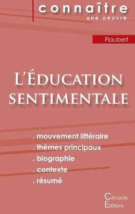 Fiche de lecture L'Éducation sentimentale de Gustave Flaubert (Analyse littéraire de référence et résumé complet)