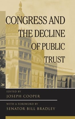 Congress and the Decline of Public Trust