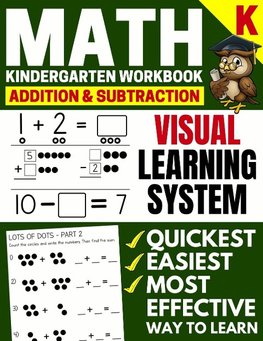 Math Kindergarten Workbook