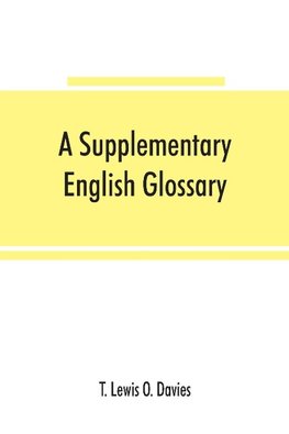 A supplementary English glossary