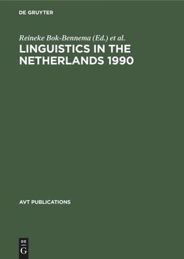 Linguistics in the Netherlands 1990