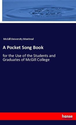 A Pocket Song Book