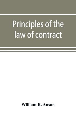Principles of the law of contract
