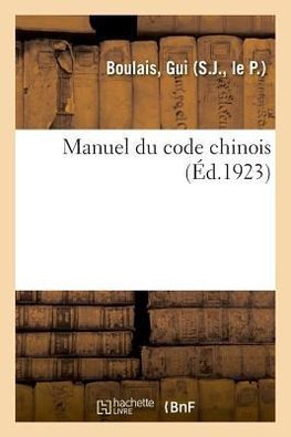 Manuel du code chinois