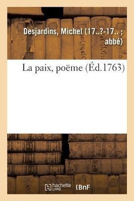 La paix, poëme