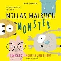 MILLAS MONSTER MALBUCH - Erwecke die Monster zum Leben!