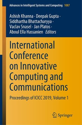 International Conference on Innovative Computing and Communications