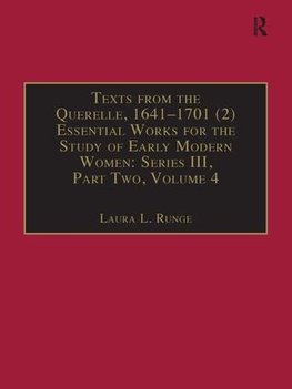 Texts from the Querelle, 1641-1701 (2)