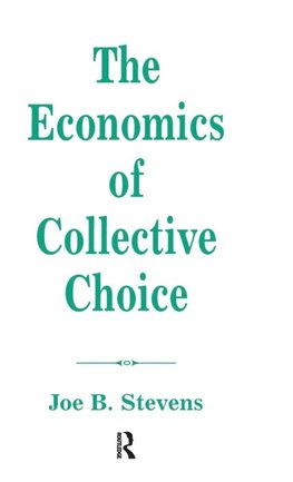 The Economics Of Collective Choice