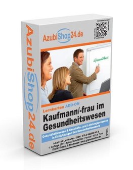 AzubiShop24.de Add-on-Lernkarten Kaufmann / Kauffrau im Gesundheitswesen IHK-Prüfung