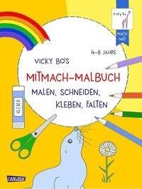 Vicky Bo: Vicky Bo's Mitmach-Malbuch